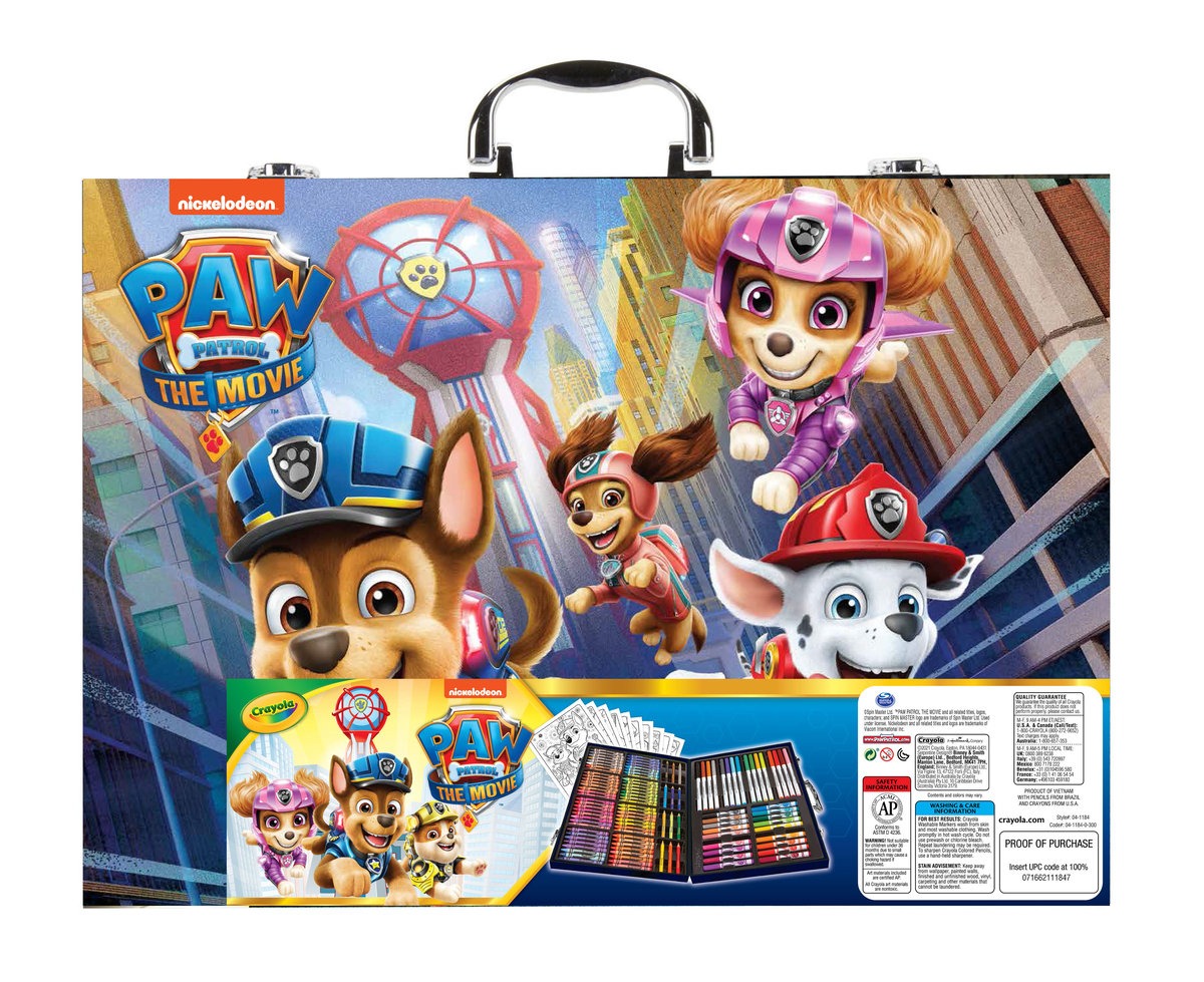 Crayola Paw Patrol Inspiration Art Case