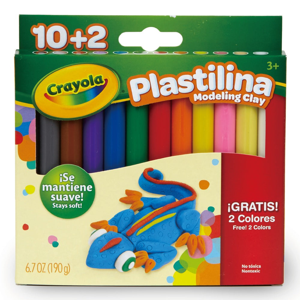 Crayola Plastilina Modeling Clay - 12 Colors