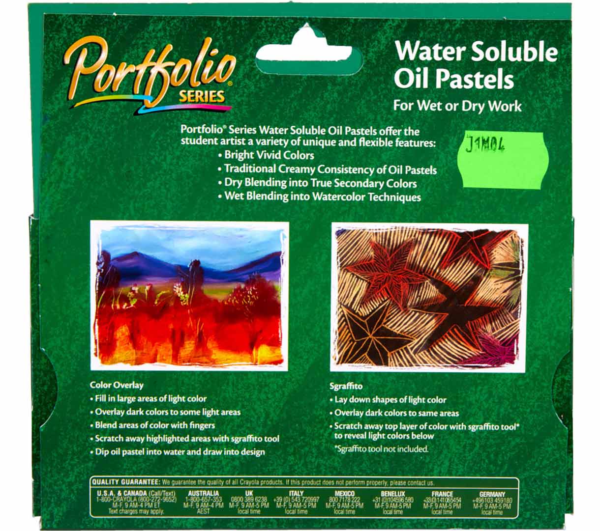 Crayola Portfolio Series Oil Pastels - 24 Colors