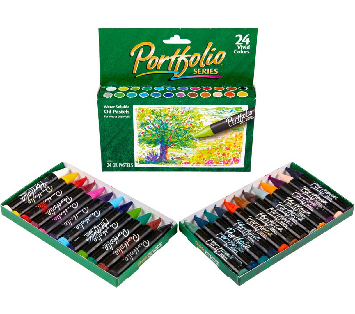 Crayola Portfolio Series Oil Pastels - 24 Colors