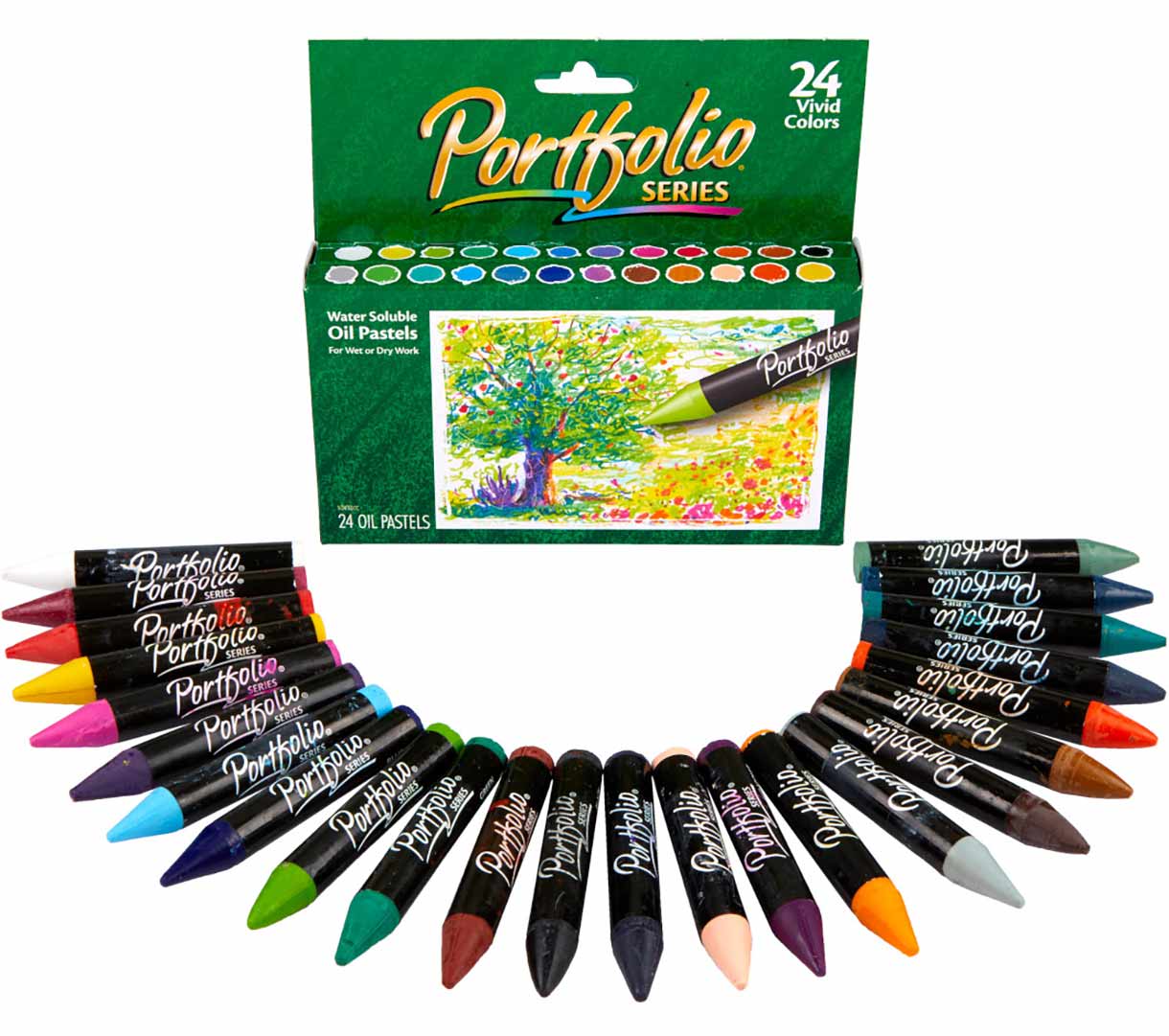 Crayola Portfolio Series Oil Pastels - 24 Colors