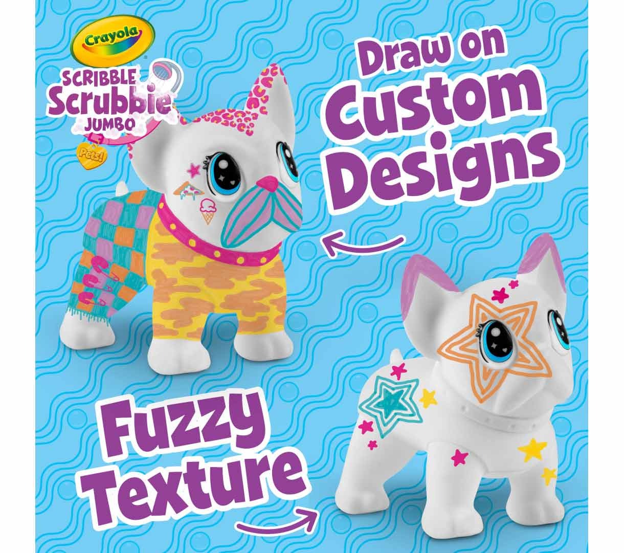 Crayola Scribble Scrubbie Jumbo Pet Wilbur Activity Set