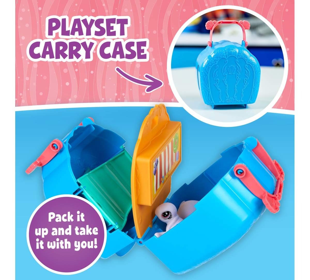 Crayola Scribble Scrubbie Ocean Pets Carry Case Set