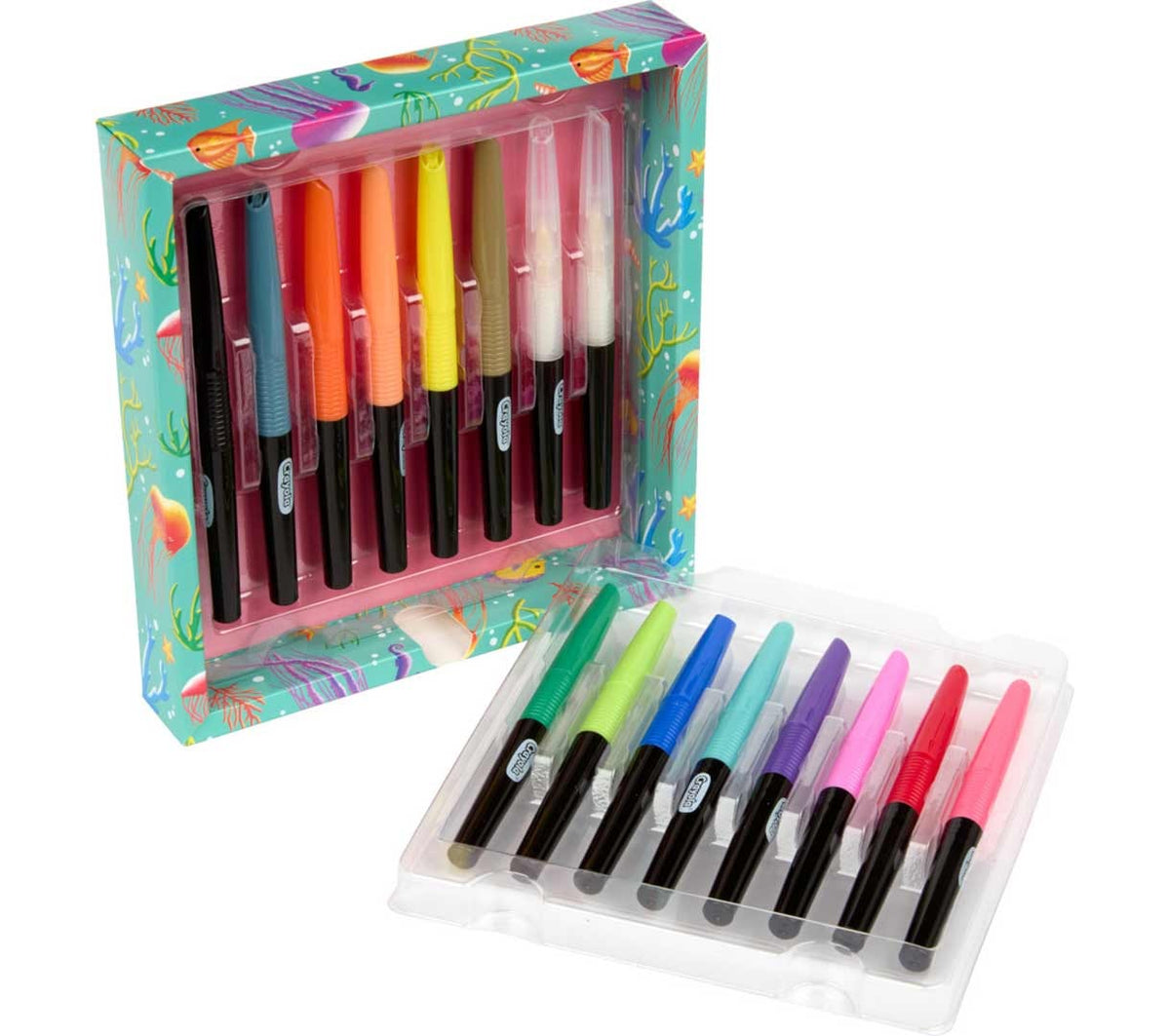 Crayola Signature Brush Tip Blending Markers - 14 Count