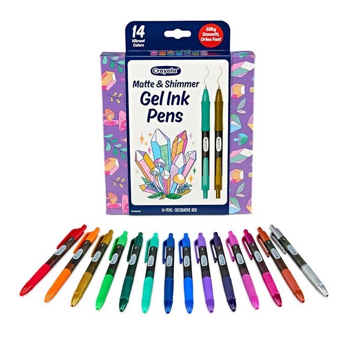 Crayola Signature Gel Ink Pens - 14 Count