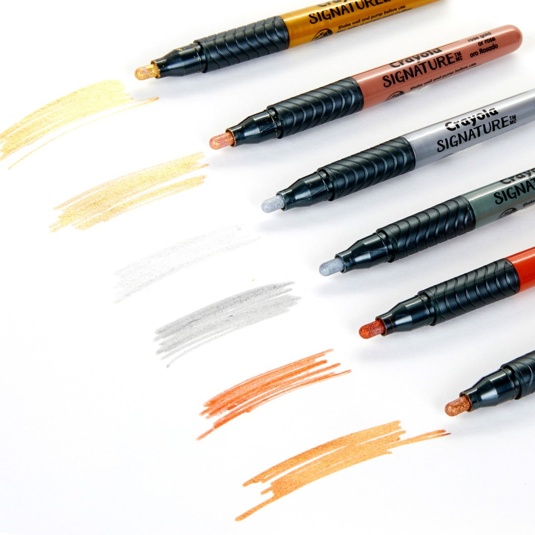 Crayola Signature Permanent Markers - 6 Count