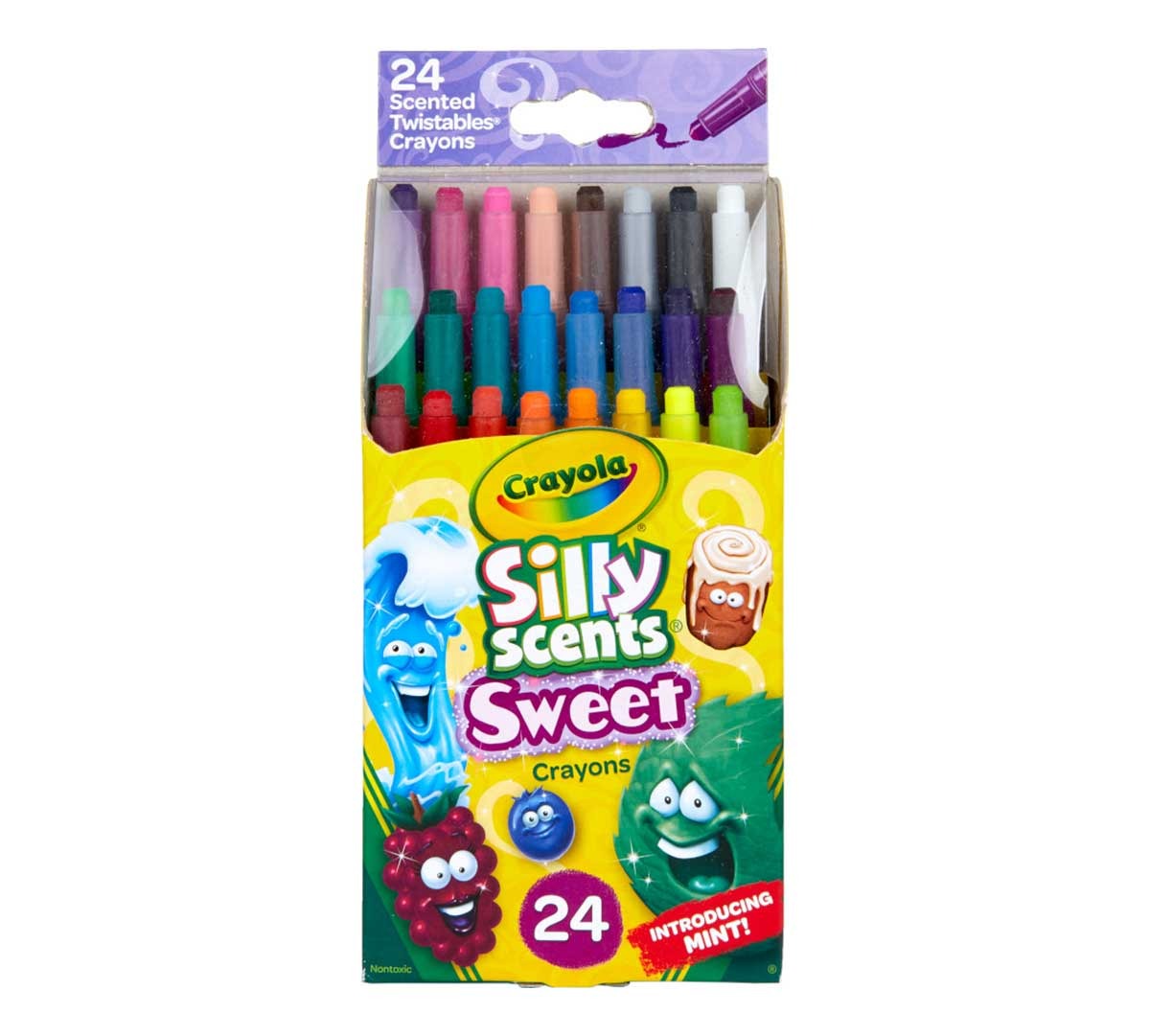 Crayola Silly Scents Mini Twistables Crayons - 24 Count