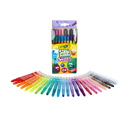 Crayola Silly Scents Mini Twistables Crayons - 24 Count