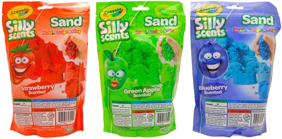 Crayola Silly Scents Scented Sand - 1 lb, Assorted Scent