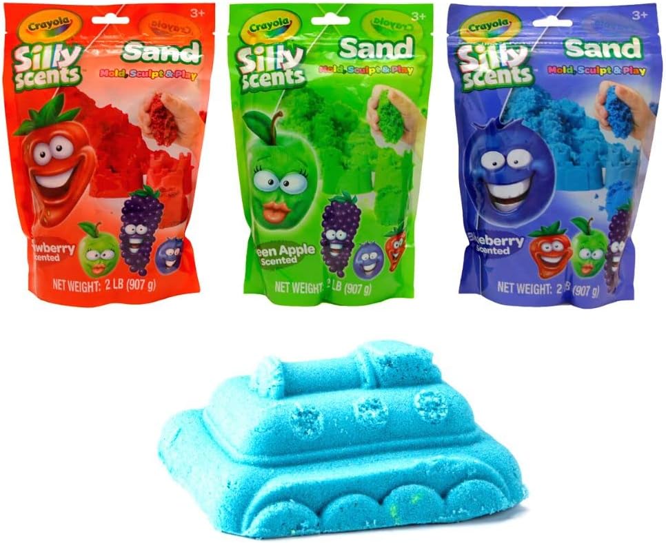 Crayola Silly Scents Scented Sand - 1 lb, Assorted Scent