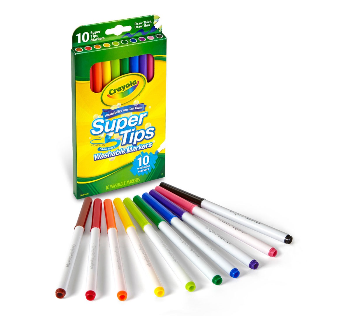 Crayola Super Tips Markers - 10 Count