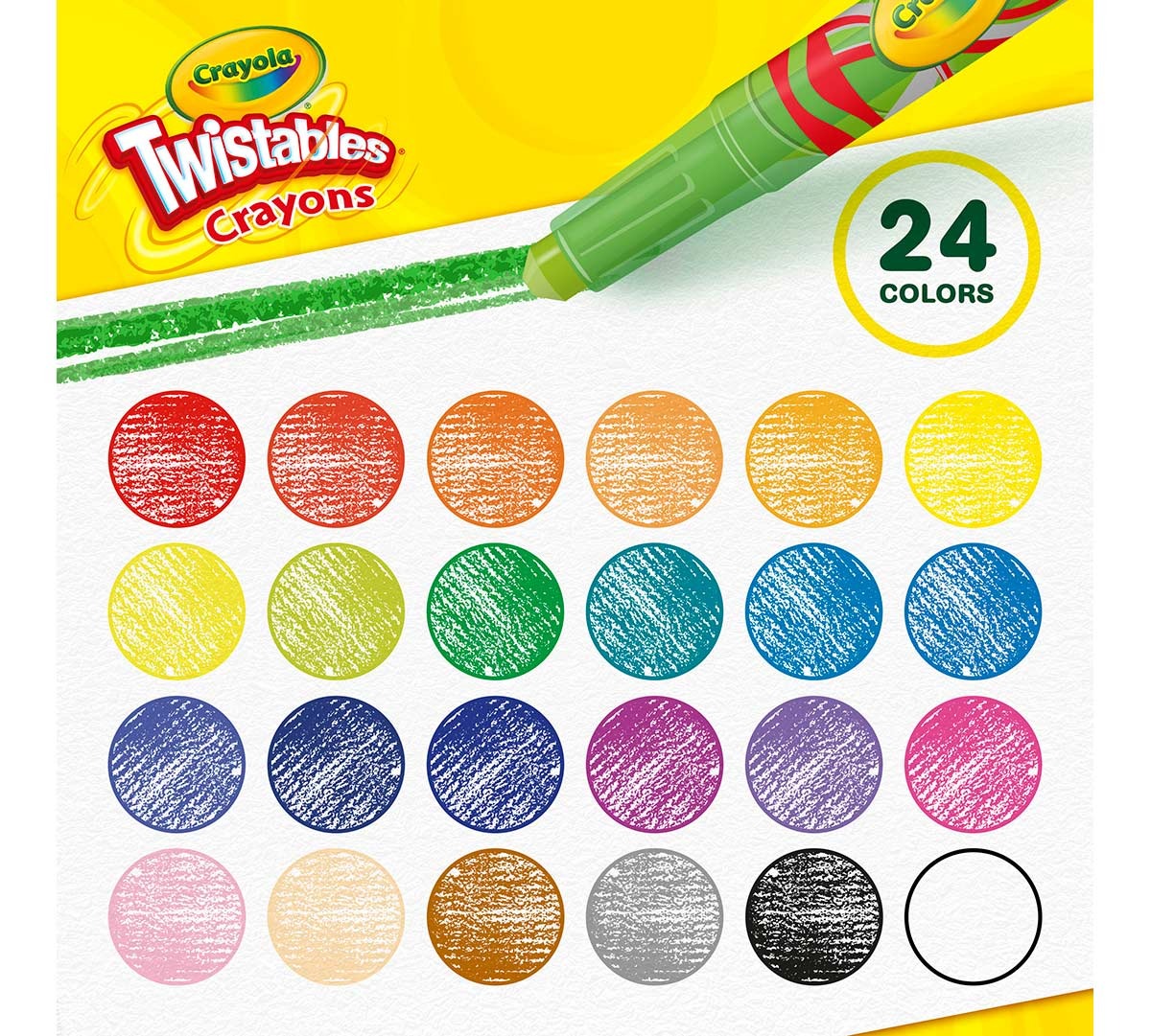 Crayola Twistables Crayons - 24 Count