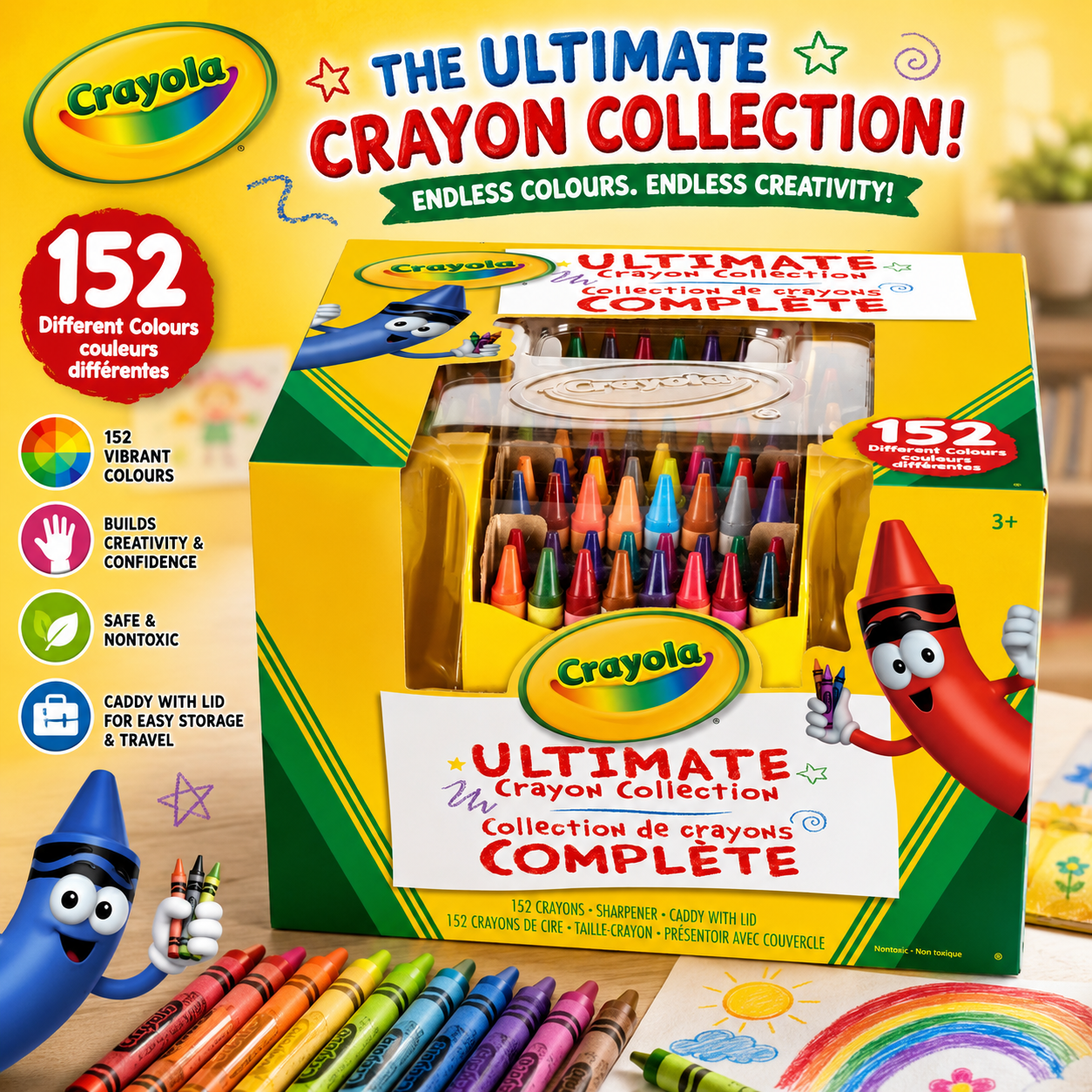 Crayola Ultimate Crayon Collection - 152 Count