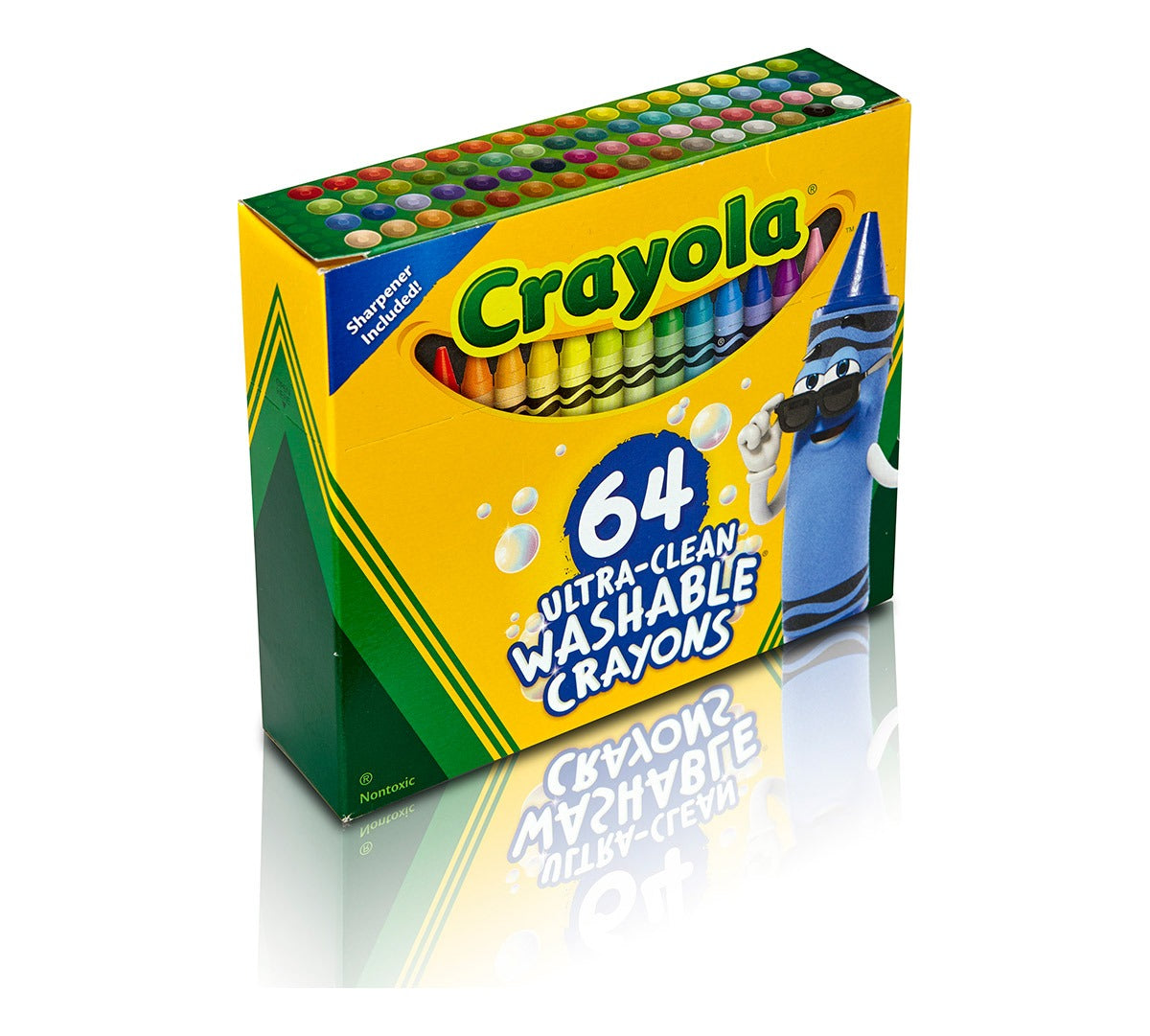 Crayola Ultra-Clean Washable Crayons - 64 Count
