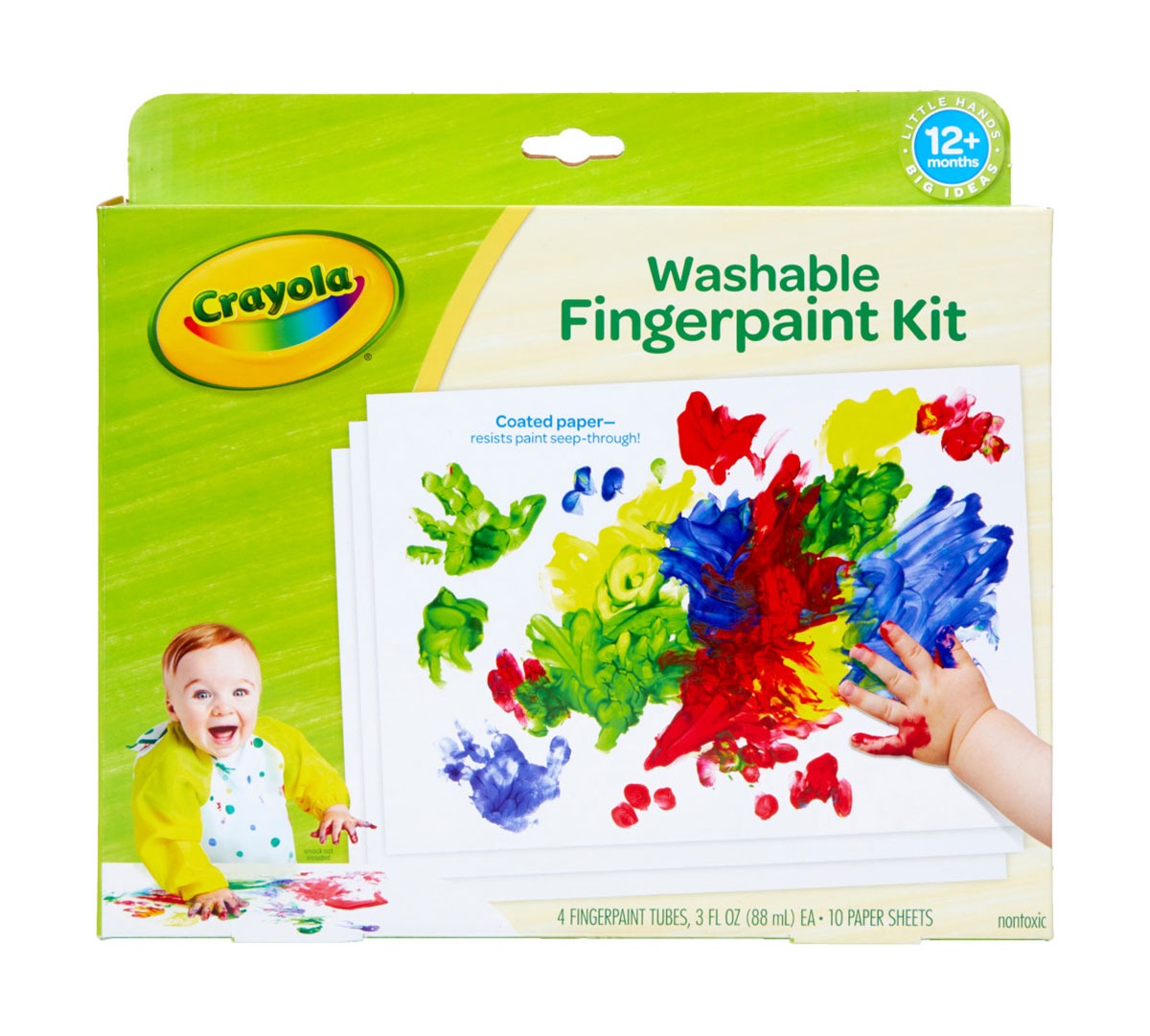 Crayola Washable Fingerprint Kit - Ages 12M+