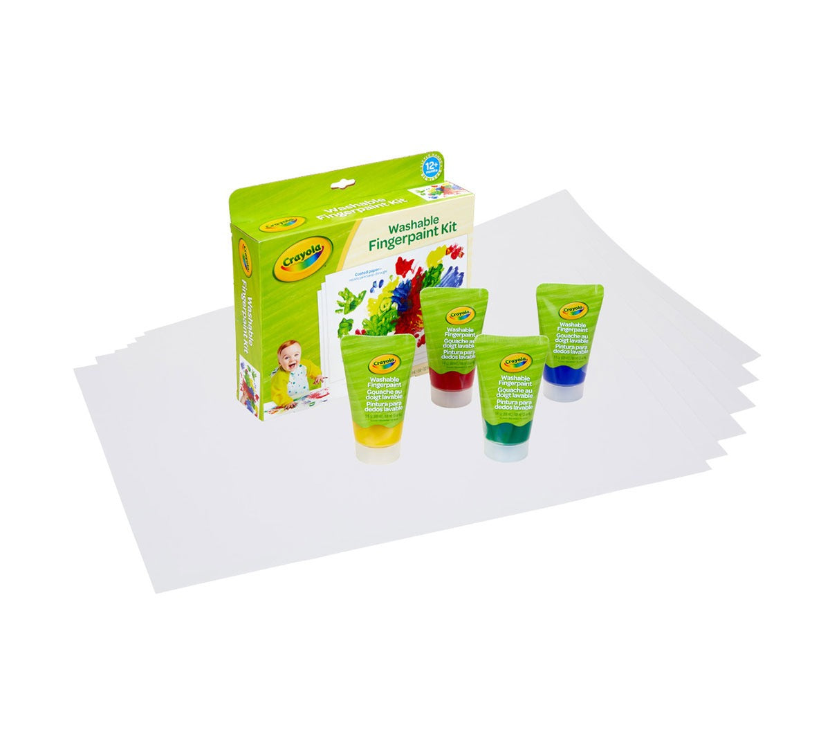 Crayola Washable Fingerprint Kit - Ages 12M+