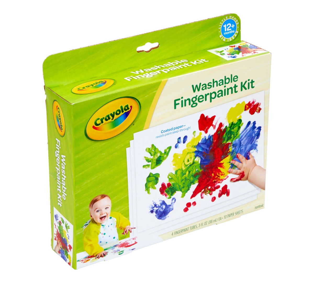 Crayola Washable Fingerprint Kit - Ages 12M+