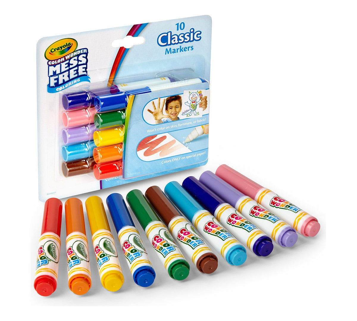Crayola Washable Mini Markers - 10 Count
