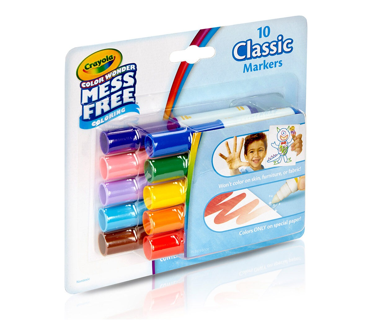 Crayola Washable Mini Markers - 10 Count