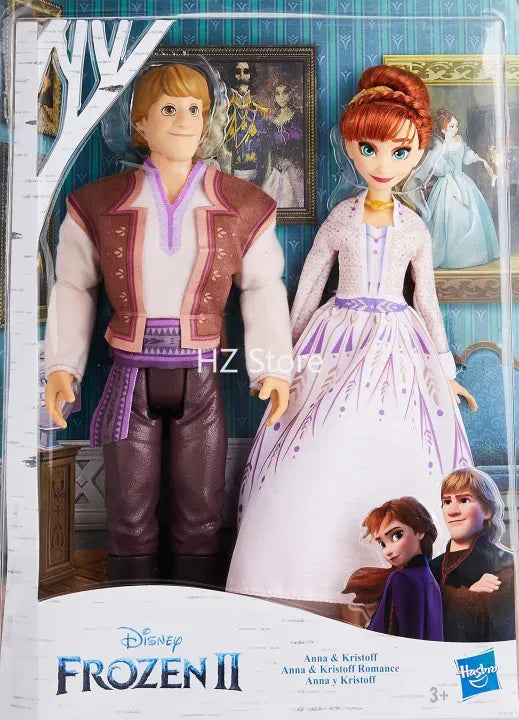 Disney Frozen 2 Anna and Kristoff Doll 2-Pack