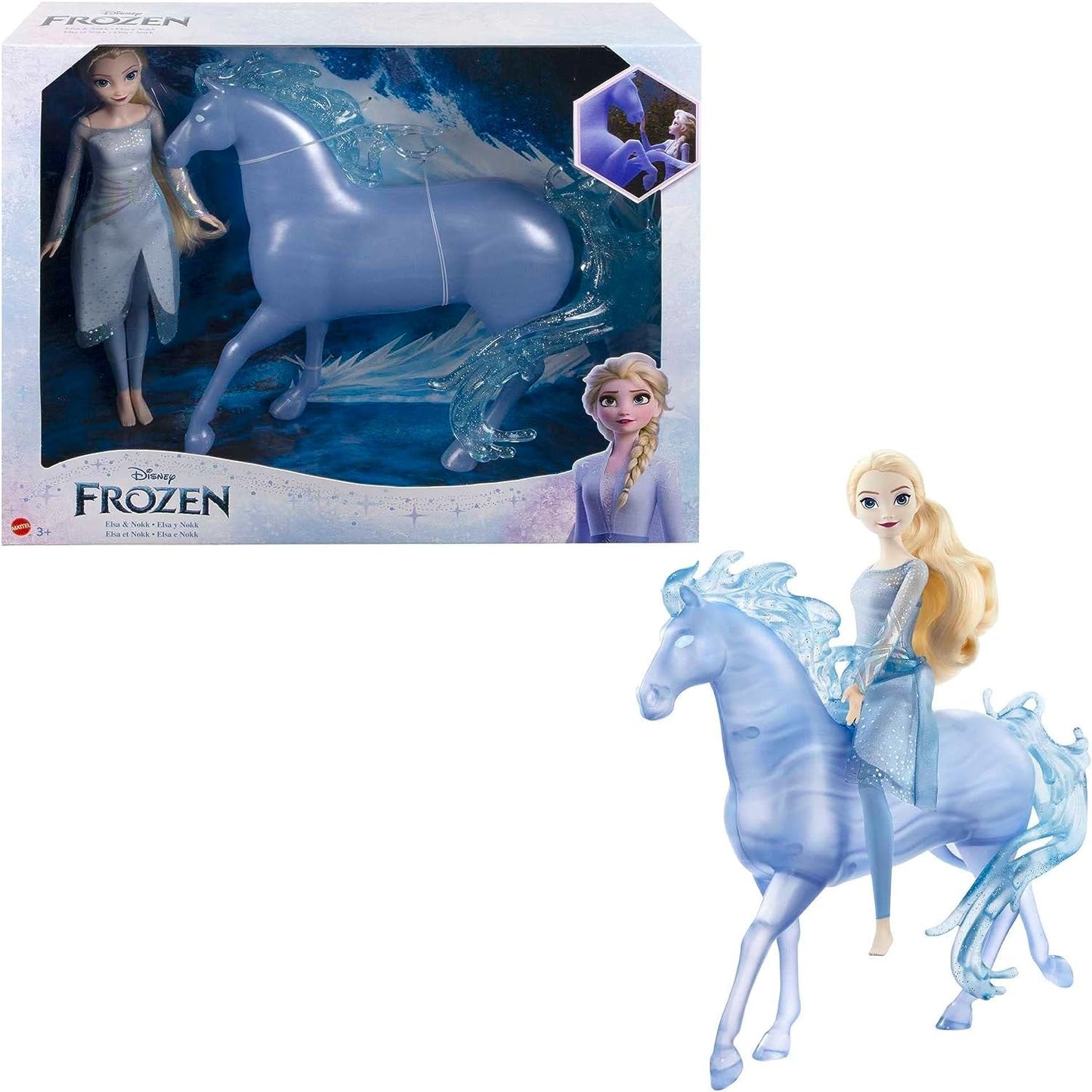 Disney Frozen Elsa Doll and Horse Set