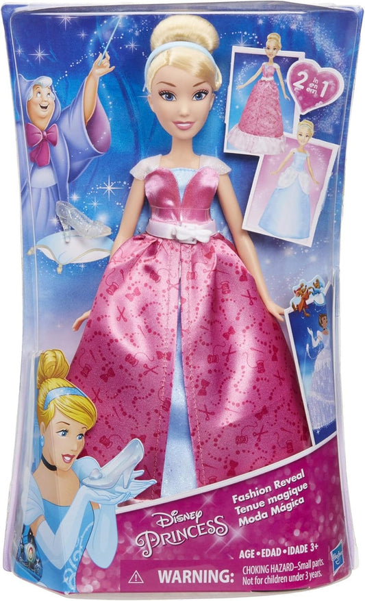 Disney Princess Fashion Reveal Cinderella Doll