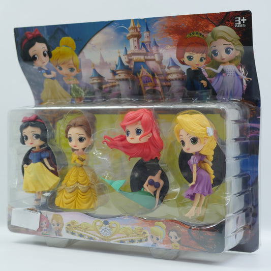 Disney Princess 4 Piece Figure Set
