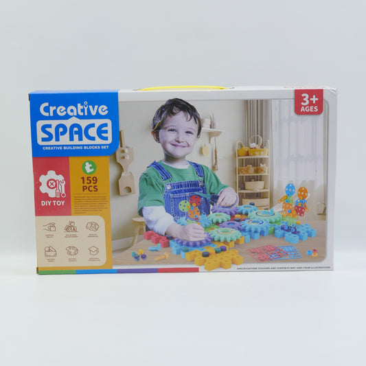 159 Piece DIY Engineering Building Blocks Set