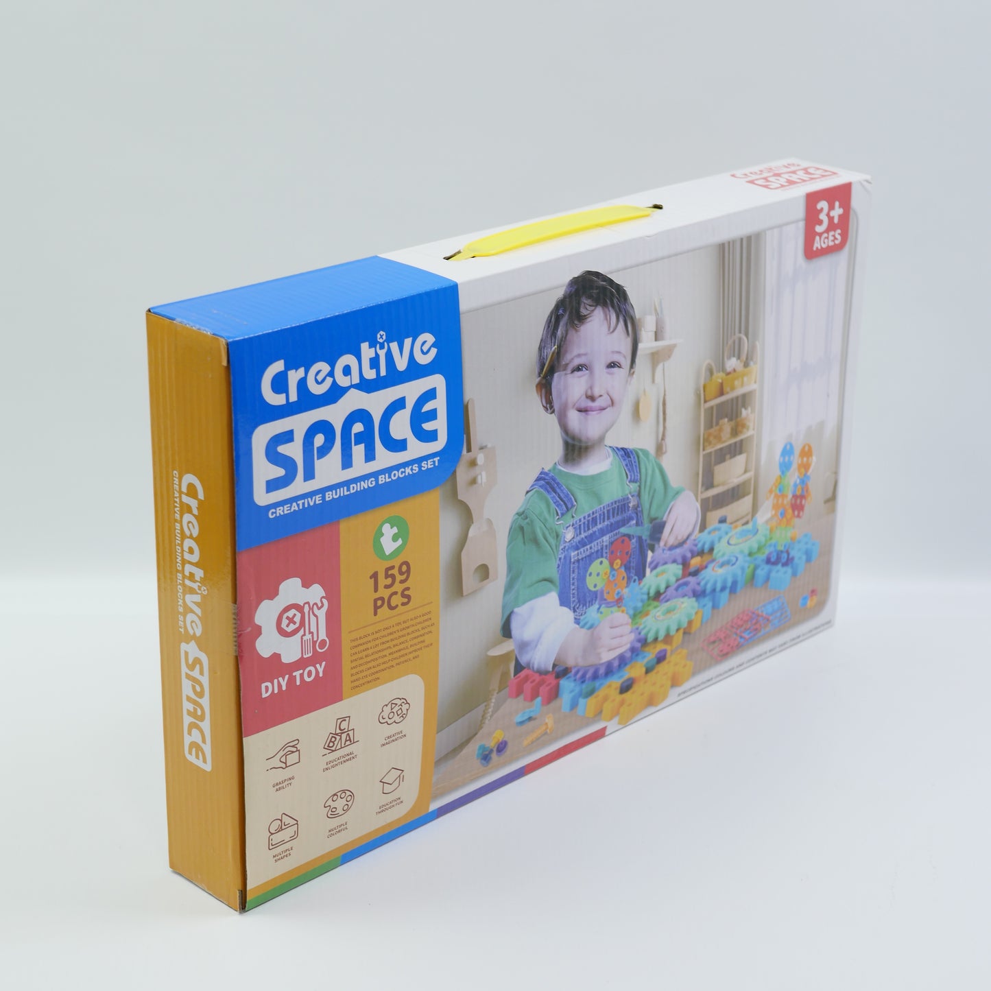 159 Piece DIY Engineering Building Blocks Set