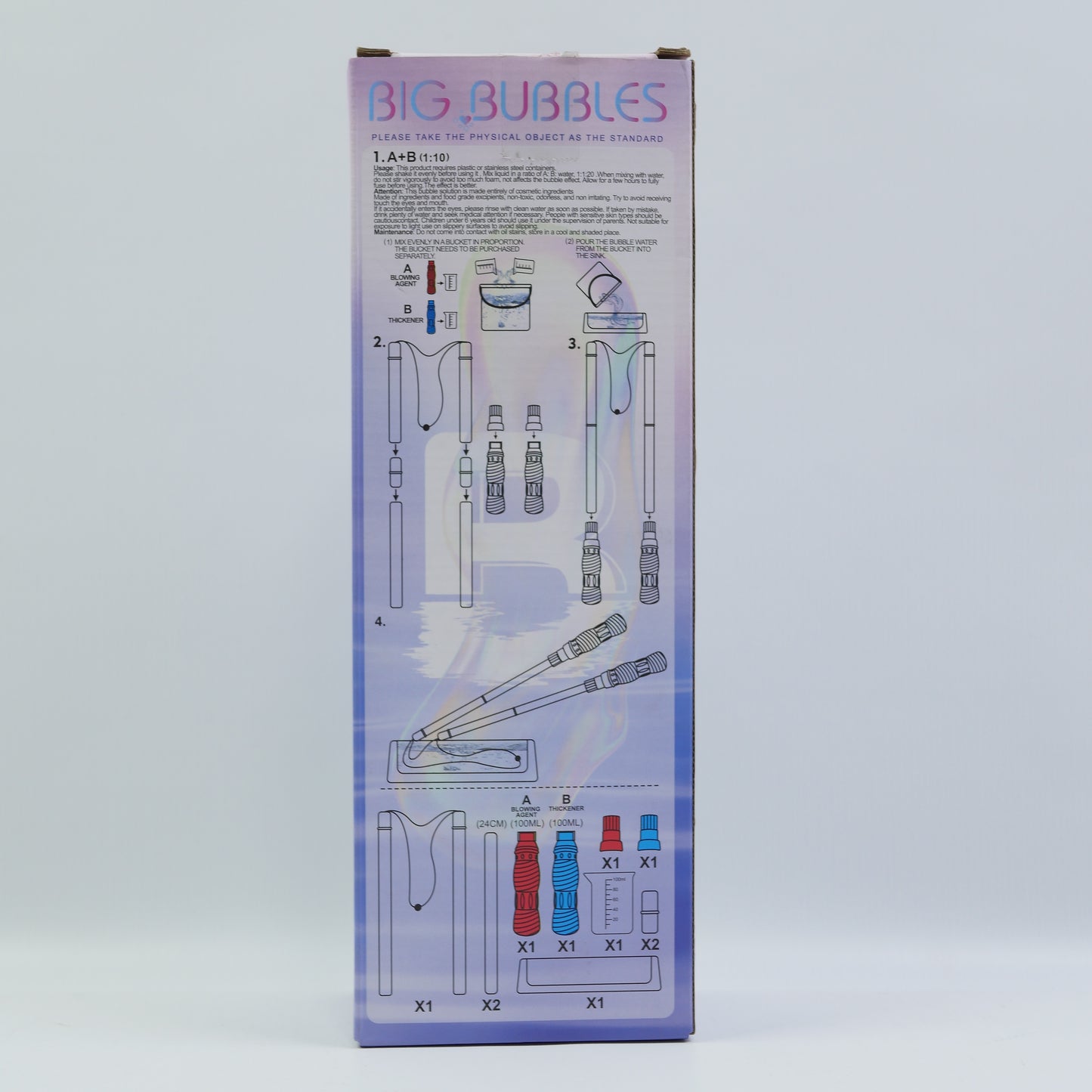 DIY Giant Bubble Making Set