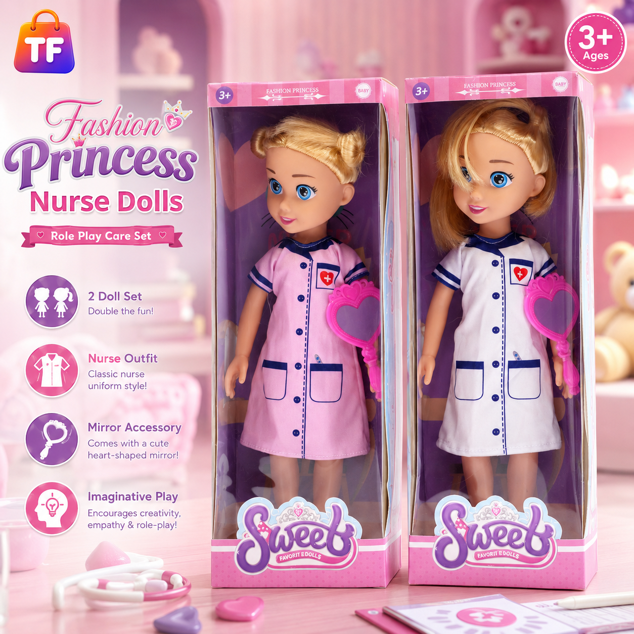 Doctor Fashion Doll - 14 Inch - Age 3+