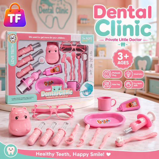 Doctor Pretend Play Set - Pink - Age 3+