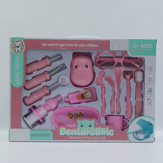 Doctor Pretend Play Set - Pink - Age 3+