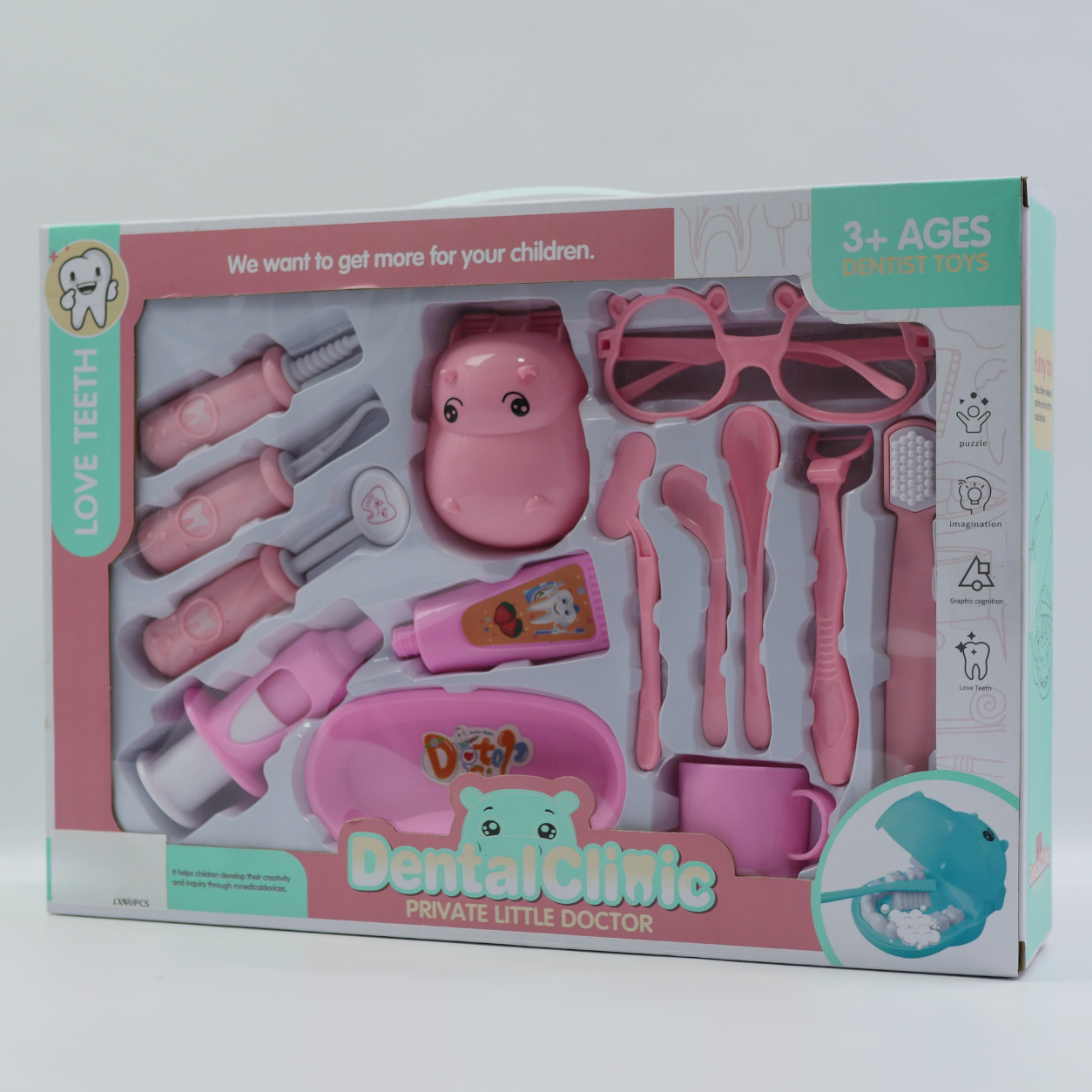 Doctor Pretend Play Set - Pink - Age 3+