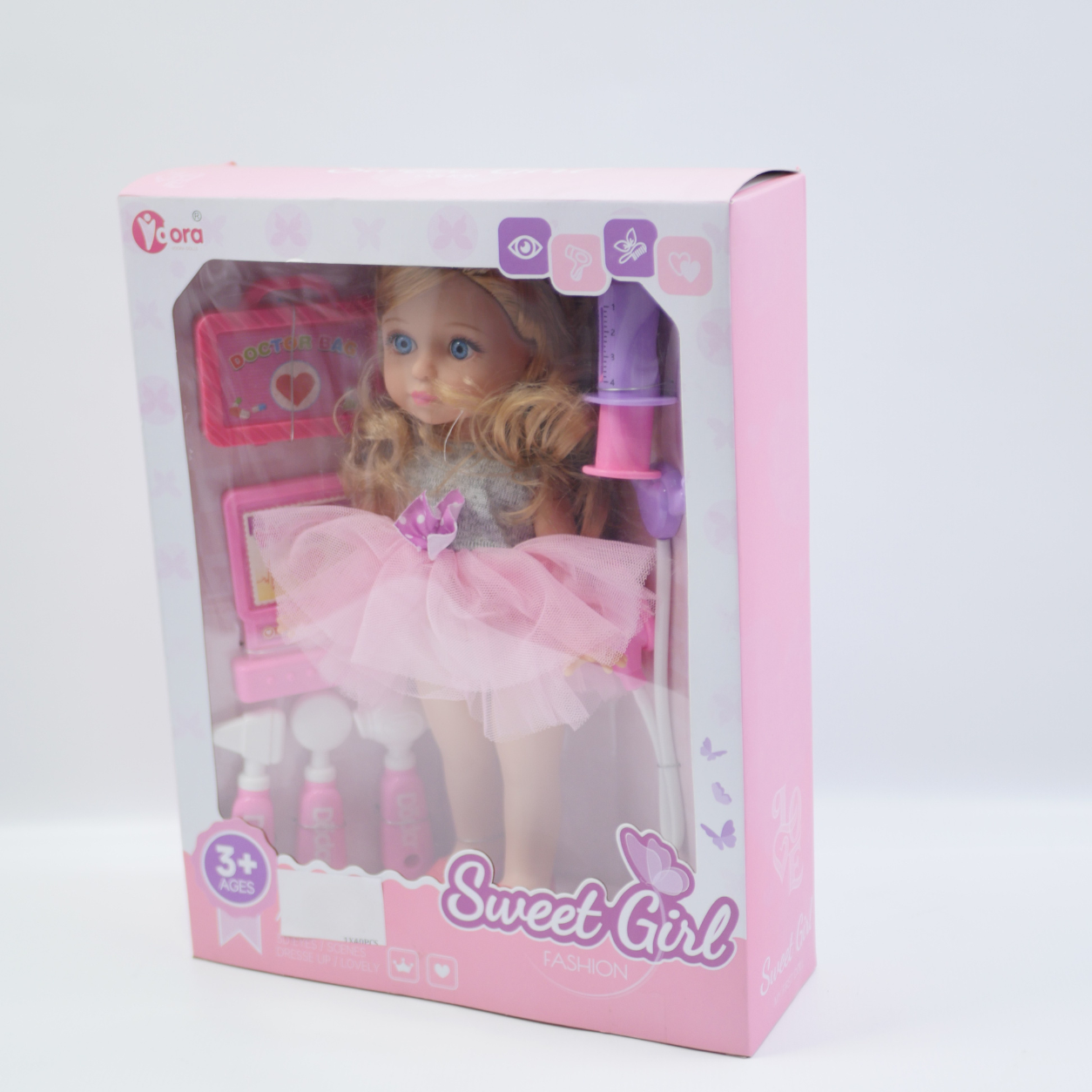 Fashion Doll with Accessories - 12 Inch - Age 3+