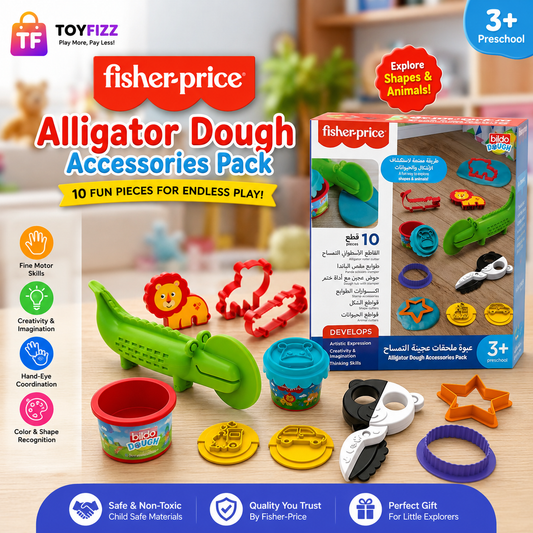 Fisher-Price Alligator Modeling Dough Accessories Pack