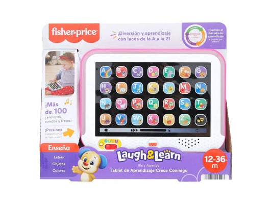 Fisher-Price Laugh & Learn Smart Stages Learning Tablet - Assorted Design - Ages 12-36Months