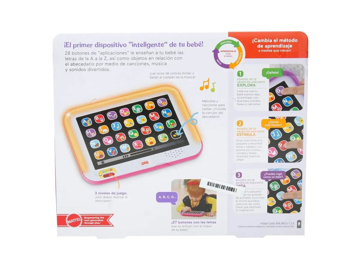 Fisher-Price Laugh & Learn Smart Stages Learning Tablet - Assorted Design - Ages 12-36Months