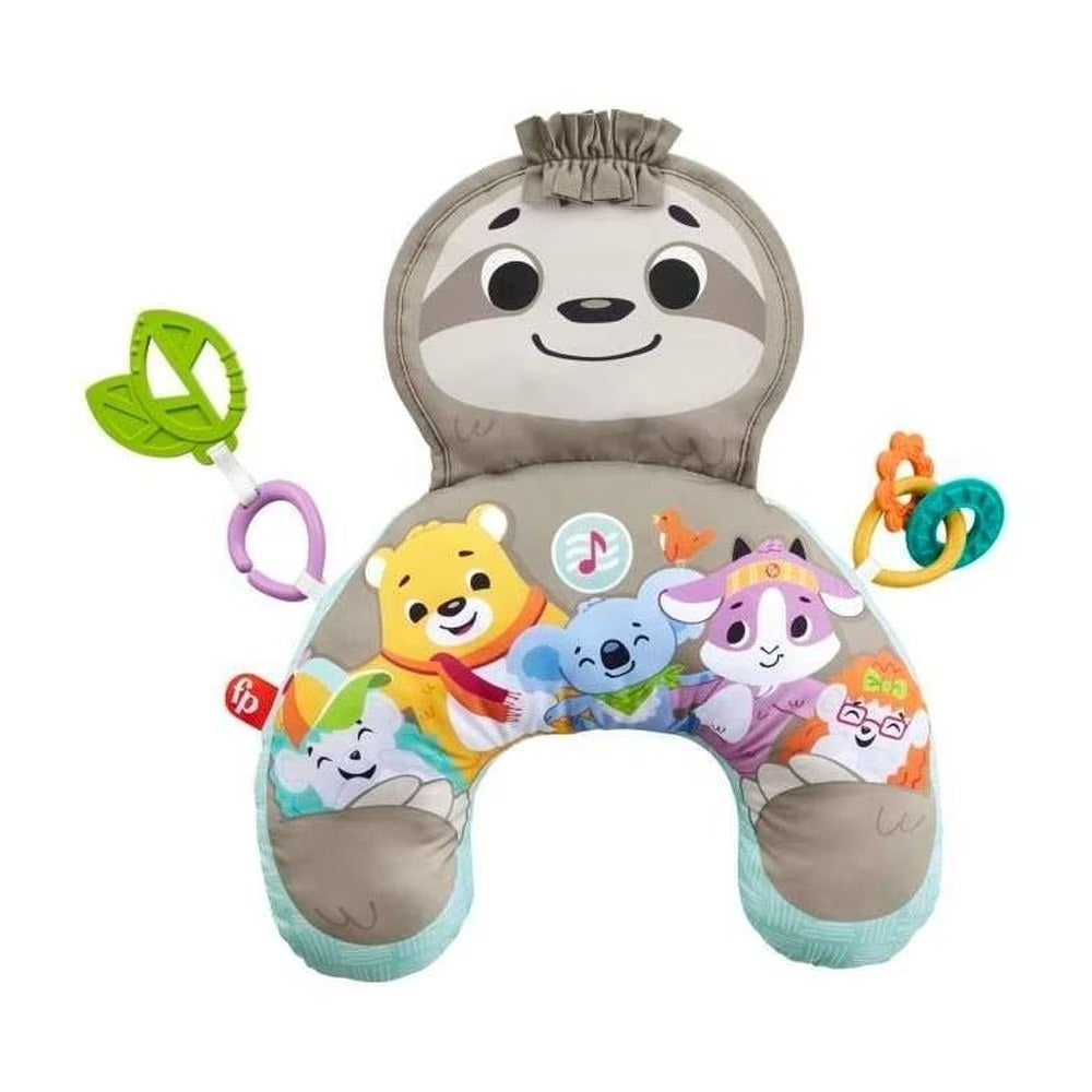 Fisher-Price Music & Vibe Sloth Tummy Wedge - Ages 0Month+