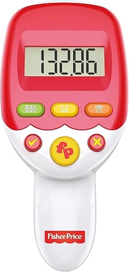 Fisher-Price Supermarket Scanner Pretend Play Set - Ages 3+