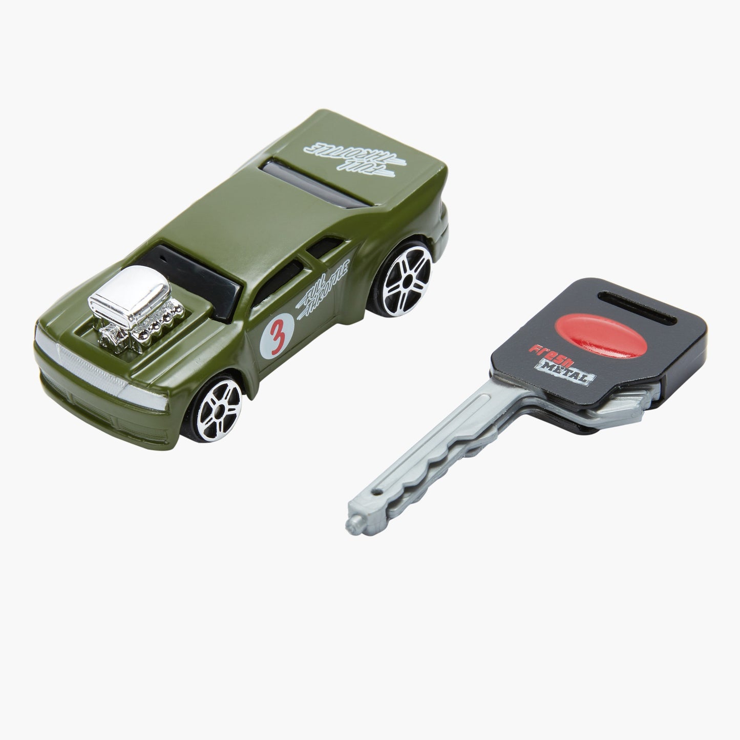 Fresh Metal Burning Key Assorted Die-Cast Cars