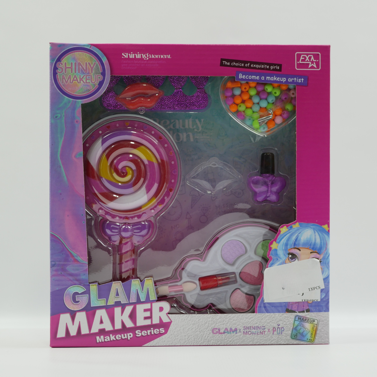 Glam Maker Lollipop Makeup Play Set