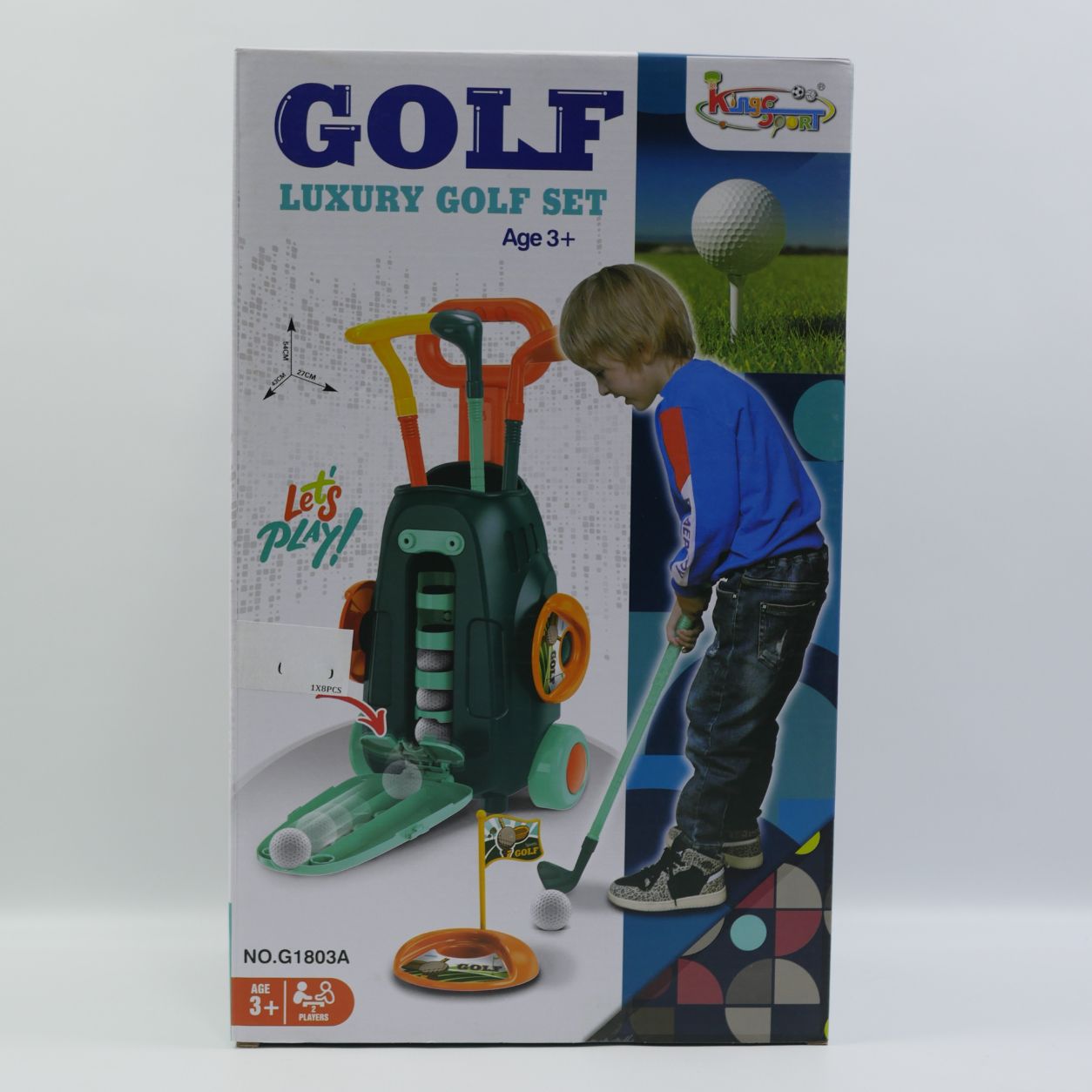 Golf Play Set with Trolley