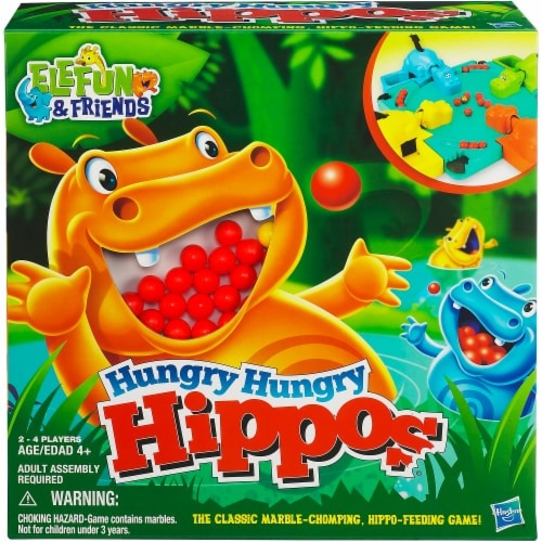 Hasbro Gaming Hungry Hippos Game - Ages 4+