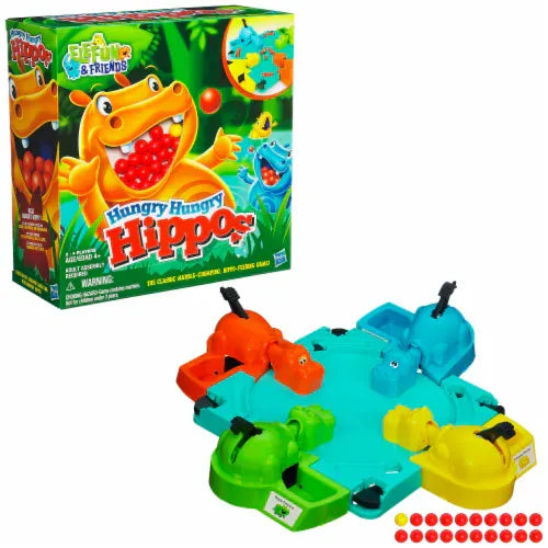 Hasbro Gaming Hungry Hippos Game - Ages 4+