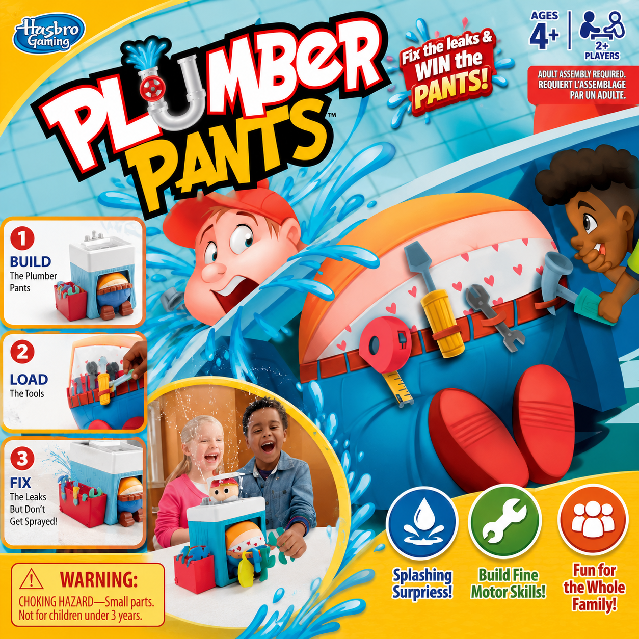 Hasbro Gaming Plumber Pants Family Game