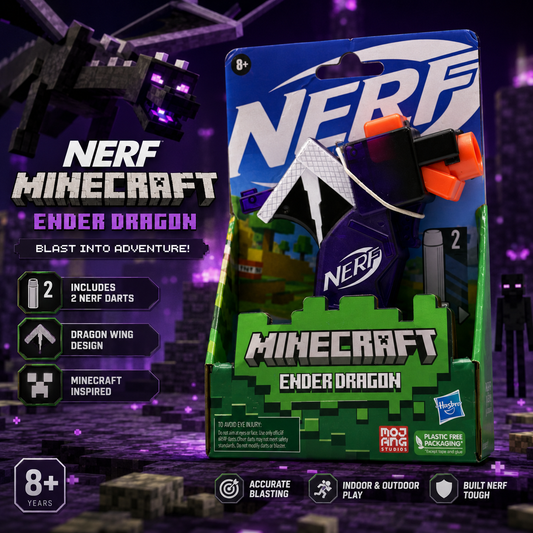 Hasbro Nerf Minecraft Dart Blaster