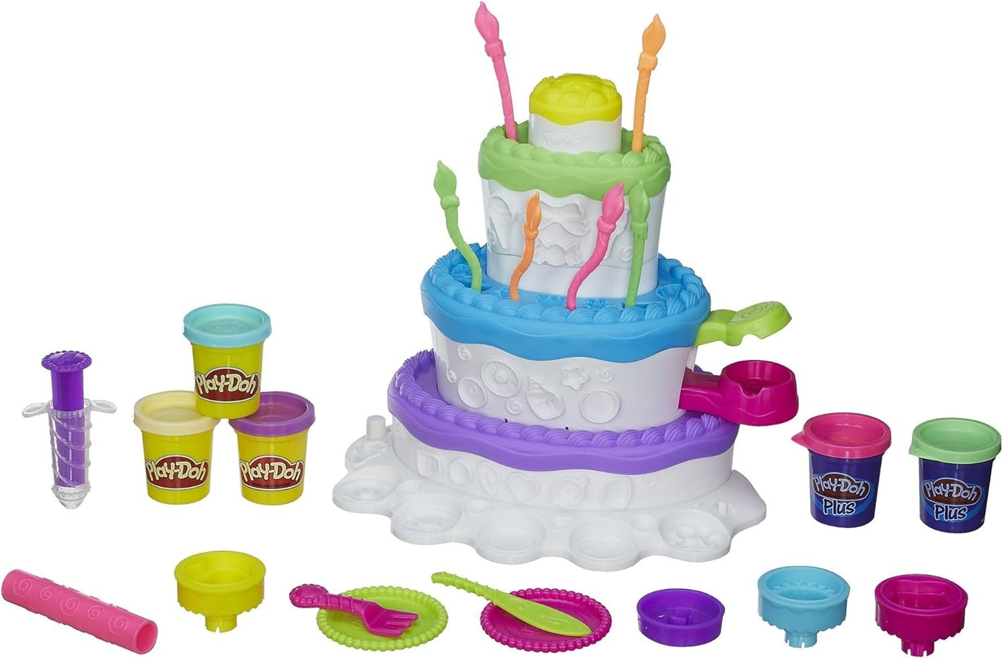 Hasbro Play-Doh Cake Mountain Playset