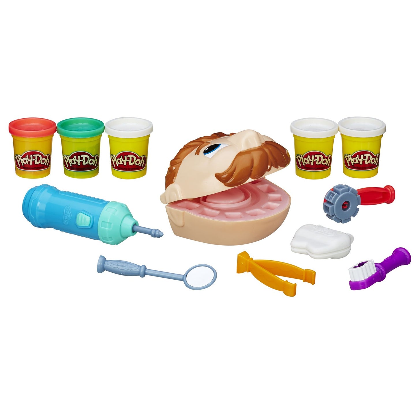 Hasbro Play-Doh Doctor Drill 'n Fill Dentist Set