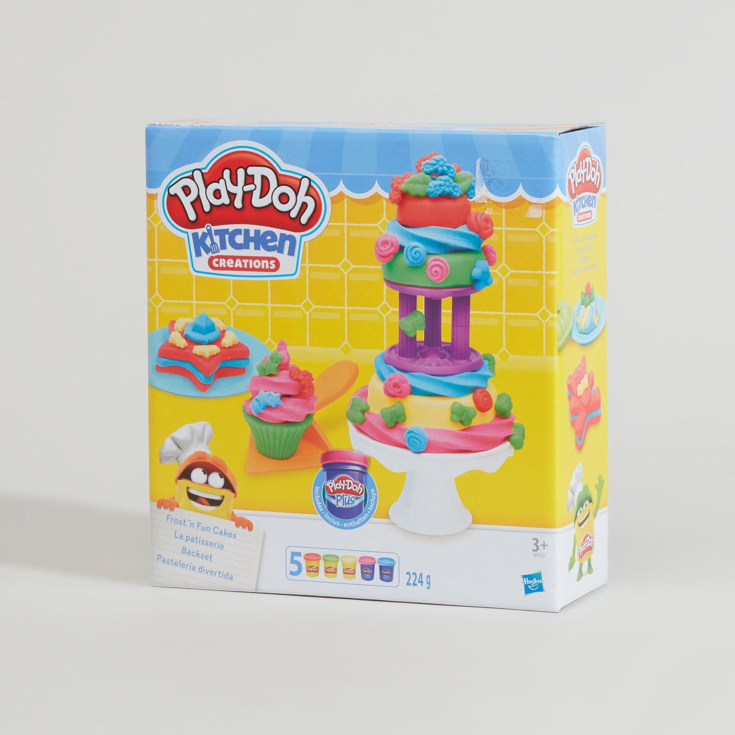 Hasbro Play-Doh Kitchen Creations Frost 'n Fun Cakes Set